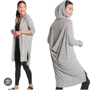 Athleta Hooded Cardigan